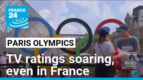 TV ratings soaring for Paris 2024 Olympic Games